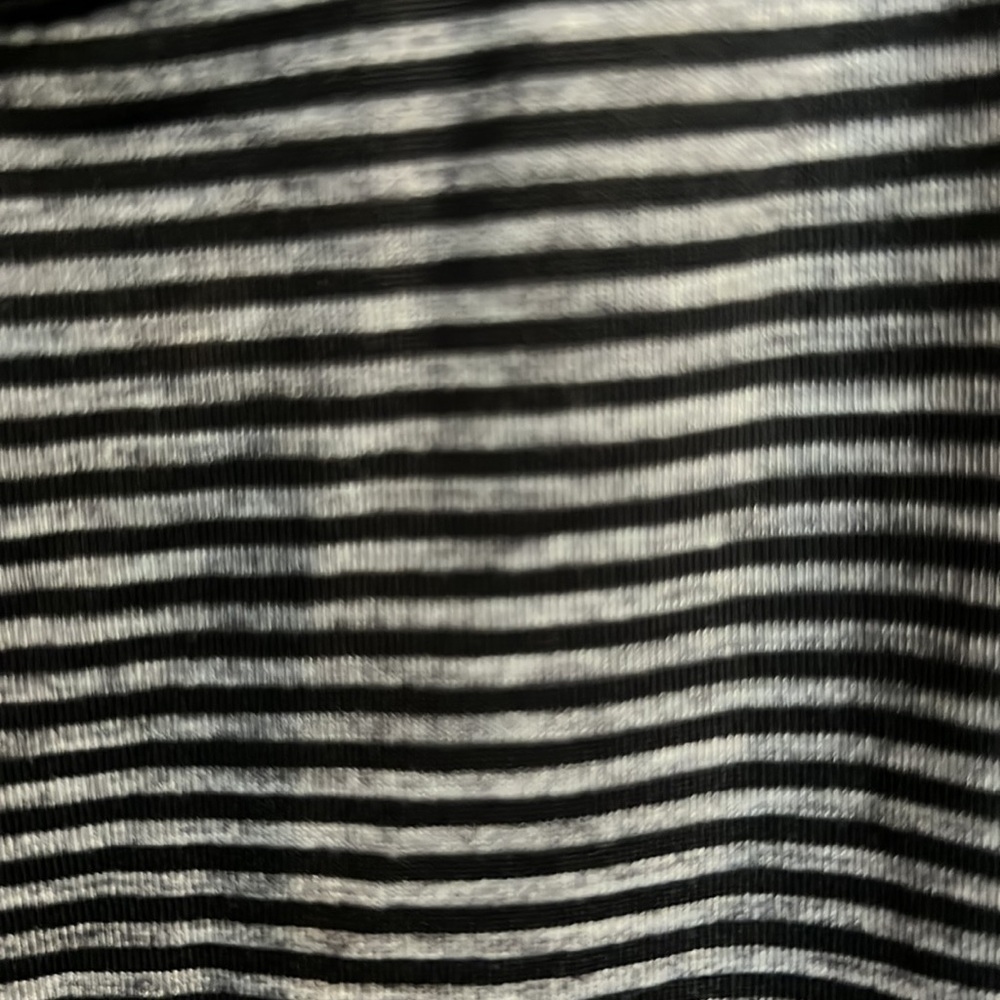 Zella  Athletic Top,Athleisure, Medium Charcoal/Black Workout, Gym, NWT - Picture 3 of 5